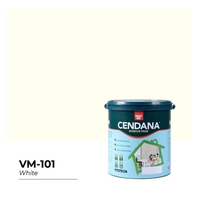 Cat Tembok Mowilex Cendana 101 White 5 Kg