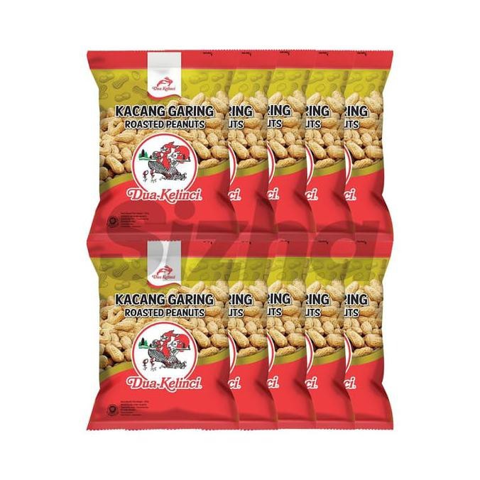 

snack Kacang dua kelinci renceng 10 sachet all varian snack murah premium