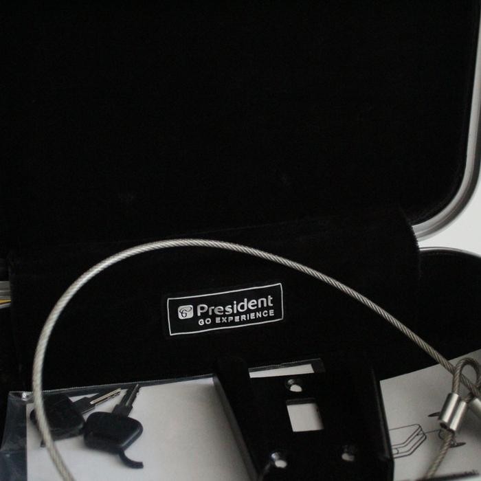 Koper mini President Tas depan brompton Silver Koper mini brompton