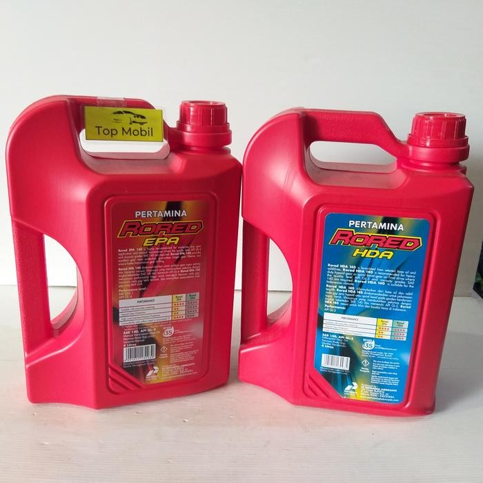 Oli Gardan Pertamina Rored Epa Sae 140 Gl-4 / Hda Sae 140 Gl-5 Gratis Ongkir