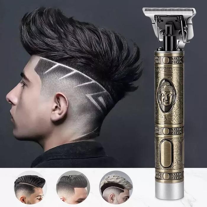 Hair Clipper Trimmer Detailer Alat Cukur Rambut Buddha Clipper WS-T99