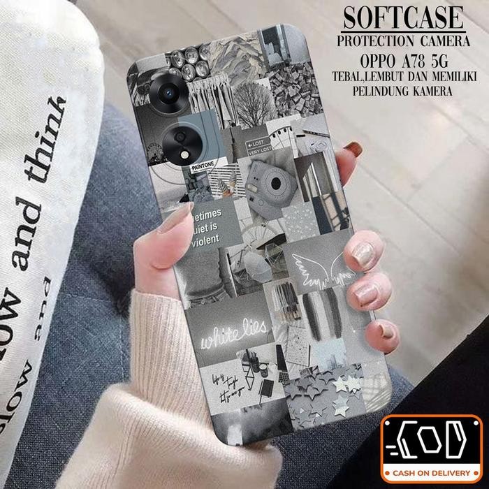 (Expert) Case Oppo A78 5G Softcase Oppo A78 5G Terbaru Casing Oppo A78 5G