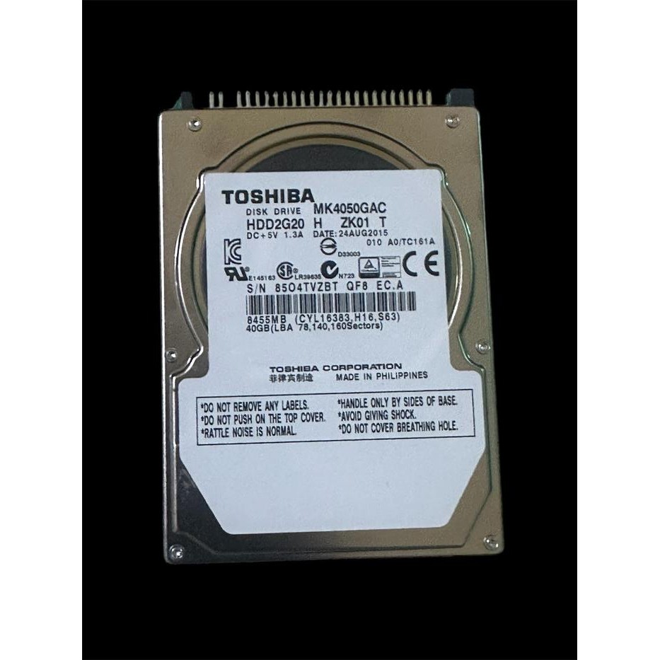 Best Quality Hardisk 40Gb Ide Laptop 2.5" Internal Mulus