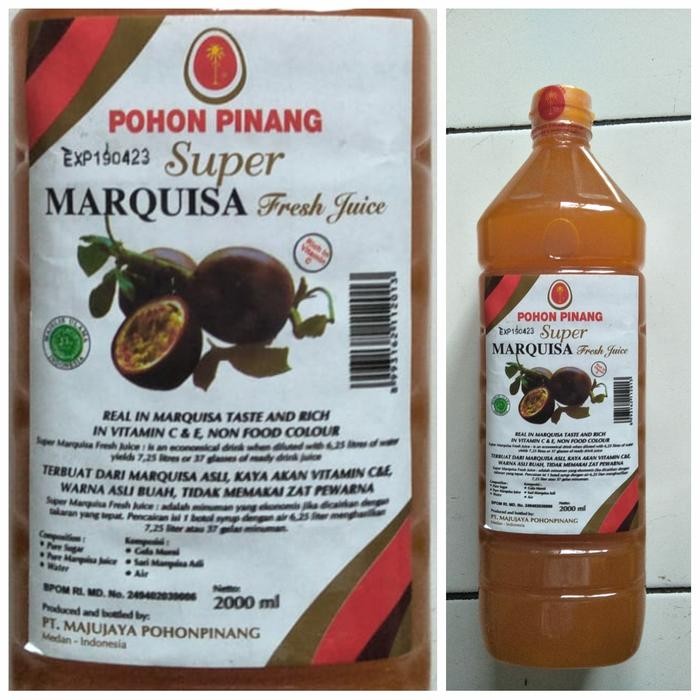 

Sirup Markisa Super Pohon Pinang 2Liter, Sirop Markisa Gratis Ongkir