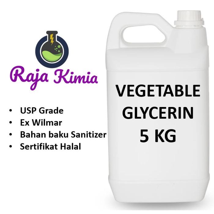 

Vegetable Glycerin / Gliserin / Gliserol Pharmaceutical Grade - 5 Kg Gratis Ongkir