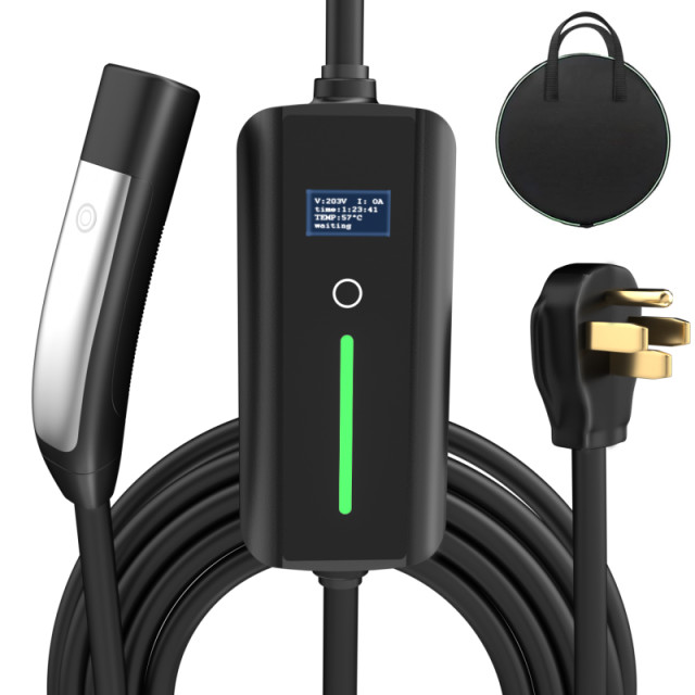 Portable Tesla EV Charger Compatible with Tesla Model Car- Electric Vehicle Charger Car Charging Sta