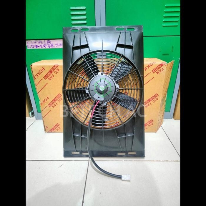 Extrafan Isuzu Elf 24 Volt+Rangka Kipas Ac Mobil