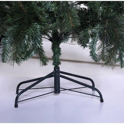 Kaki Pohon Natal Stand Logam Berdiri Dasar Rak Aksesoris untuk Dekorasi Natal 45cm/50cm Besi Hijau