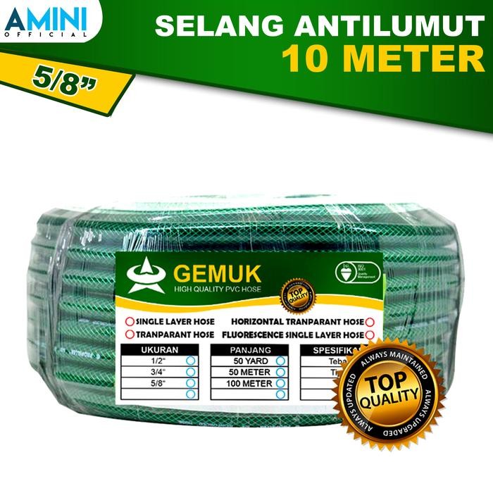 SELANG AIR 5/8 INCH 10 METER / SELANG TAMAN DENGAN SERAT BENANG ANYAM