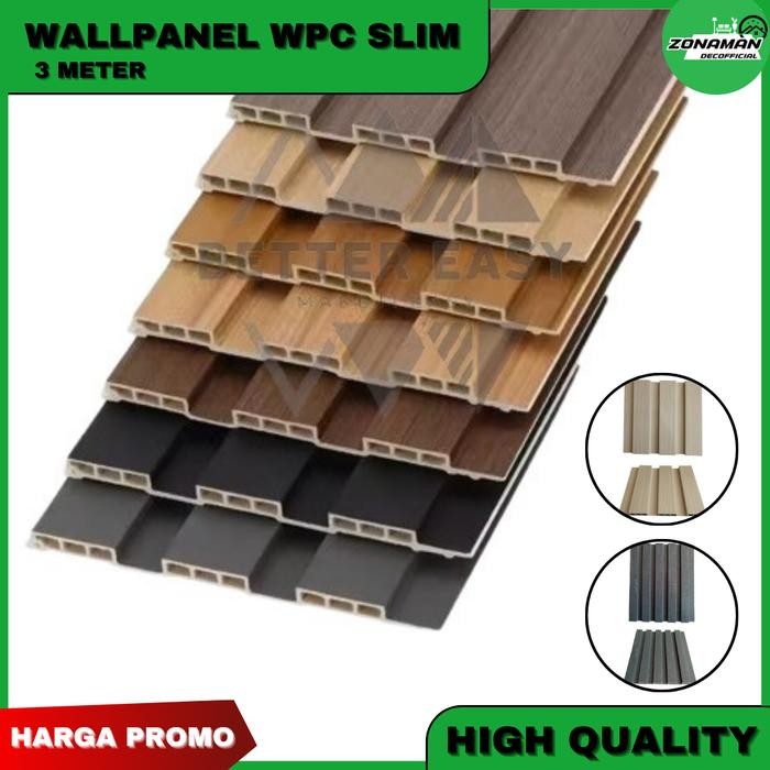 WPC Slim 3M Dinding Wall Panel