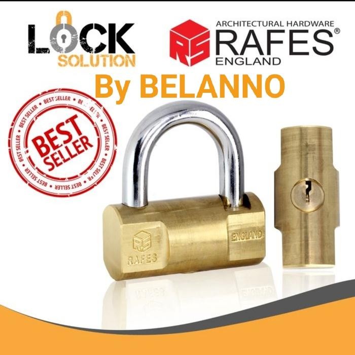 Gembok bulat merk Rafes ukuran 60mm