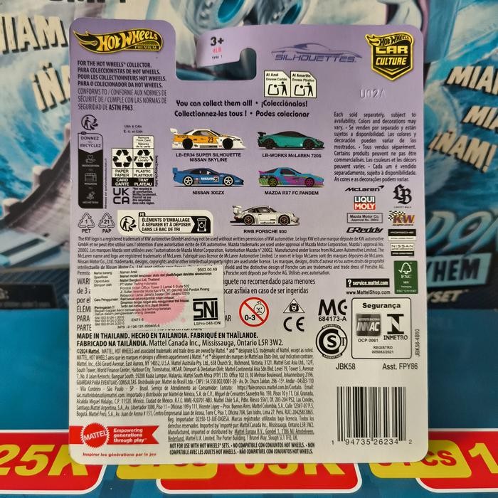 SALE  HOTWHEELS PREMIUM SILHOUETTES RWB PORSCHE 930 READYY