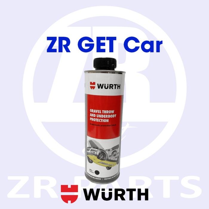 PREMIUM Anti Karat Wurth Stone Chip Underbody Protection Peredam Karet 1 Liter