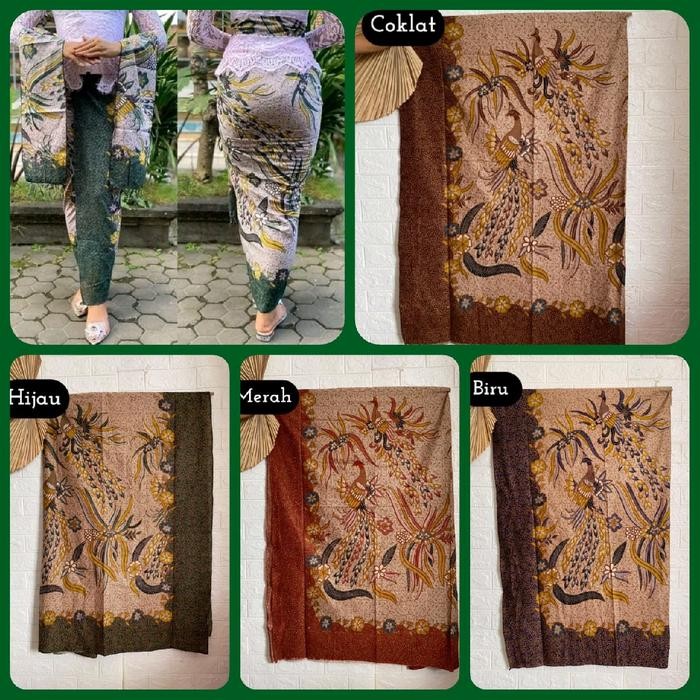 PREMIUM Kamen batik katun set selendang lembaran