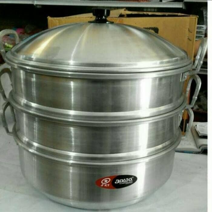 PREMIUM [ MASPION ] KALAKAT/KLAKAT ALUMUNIUM JAWA 40 CM / PANCI KUKUS 3 SUSUN