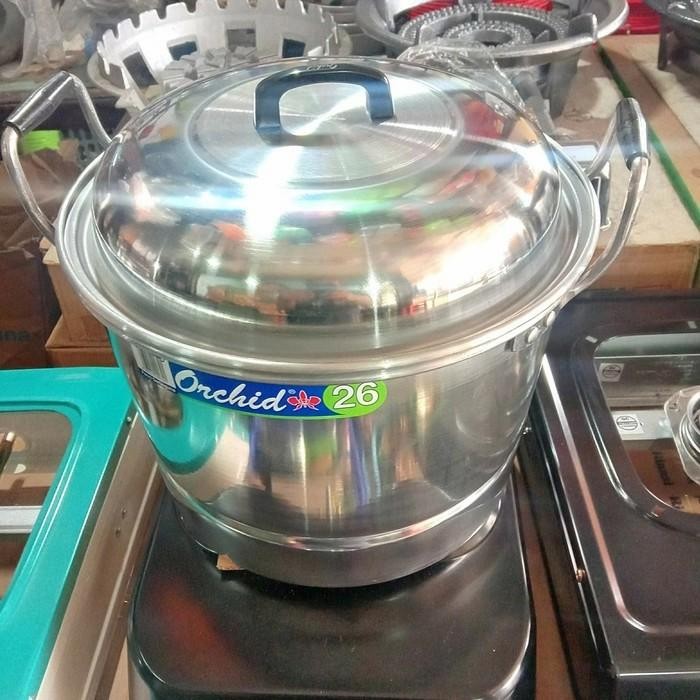 PREMIUM Panci kukus/dandang orchid 26