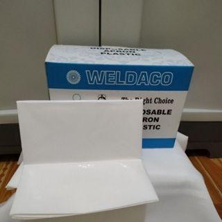 (Allthebest) Apron Plastik Tebal - Apron Disposable - Celemek Plastik - Apron MEDIS - PE Apron