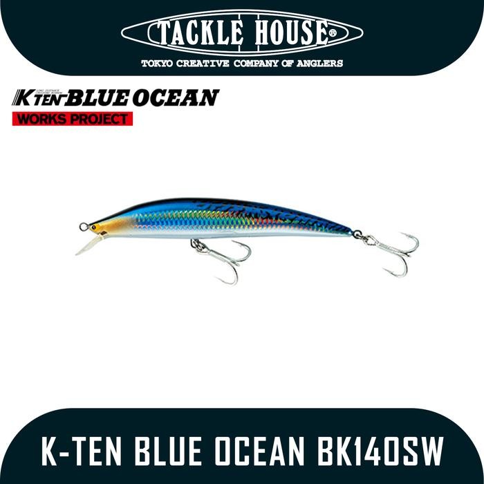 Umpan Casting Merk Tackle House K-Ten Blue Ocean Sinking Works BK140SW