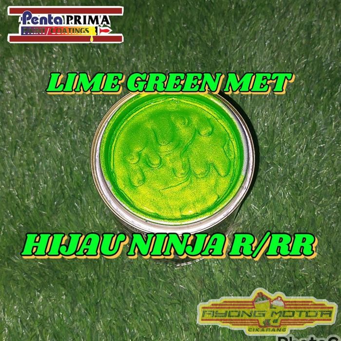 Cat Penta Oto/Cat Duco PU TK-6388 Lime Green Met Hijau Ninja R/RR