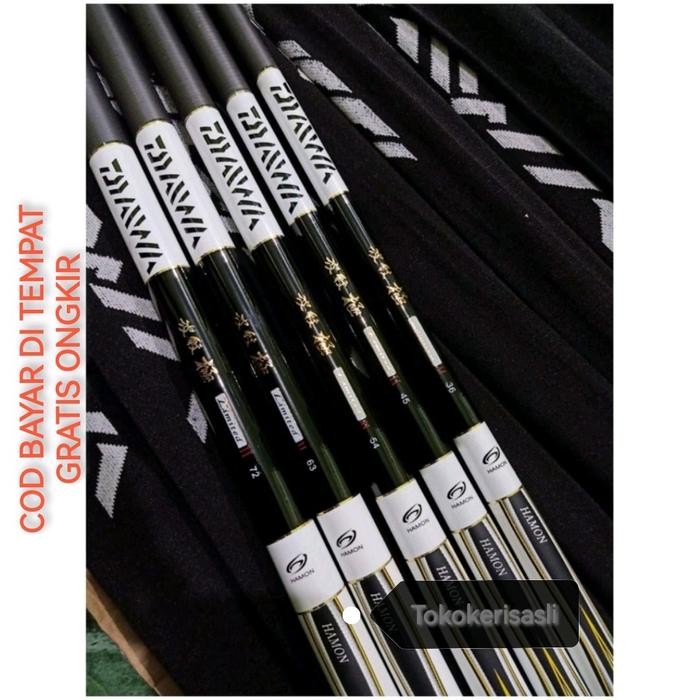 Joran Tegek Daiwa Hamon Putih 360-450-540-630-720 Ikan