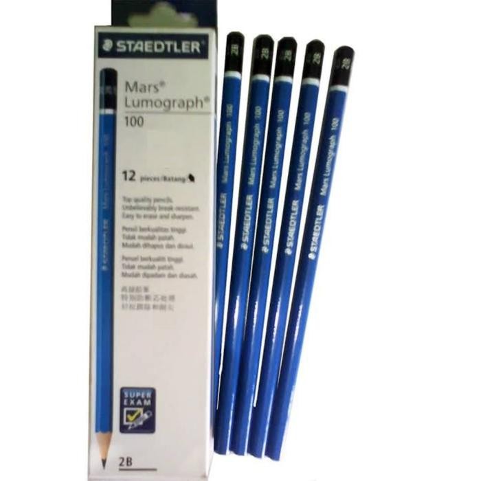 

Pensil 2B Staedtler/Pencil Komputer/Pensil Ujian Staedler 2B/Pencil 2B Stationery