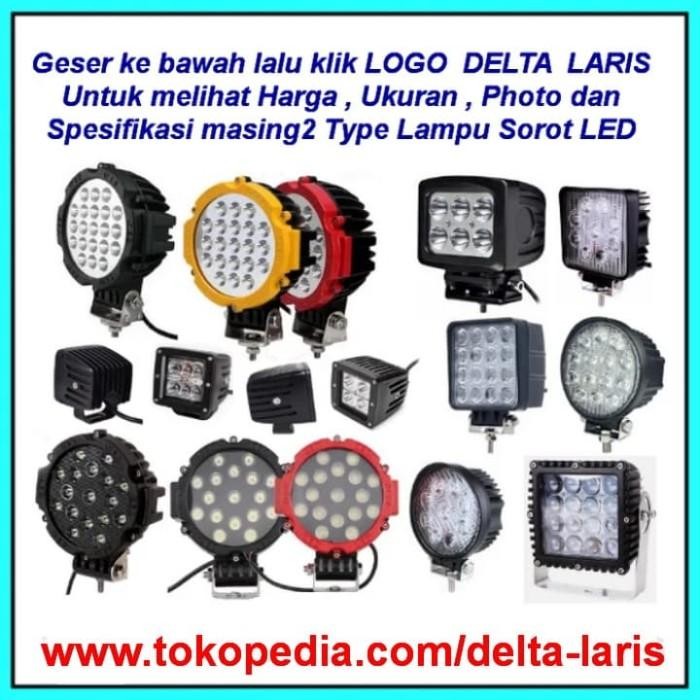 LAMPU LED 24V WHEEL LOADER EXCAVATOR GRADER BULLDOZER KOMATSU HITACHI