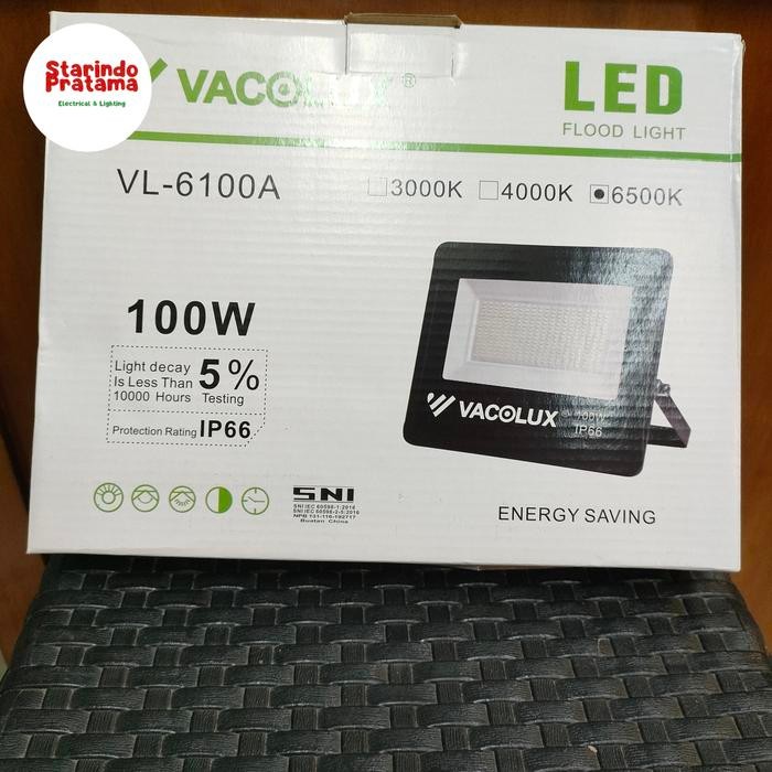 VACOLUX LAMPU SOROT LED 50W 100W 20W / LAMPU TEMBAK LED 50 WATT