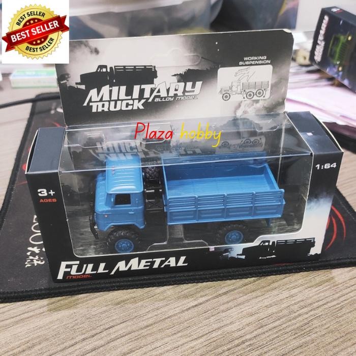 WPL B24 MILITARY TRUCK DIECAST SKALA 1:64 FULL METAL ALLOY DIECAST
