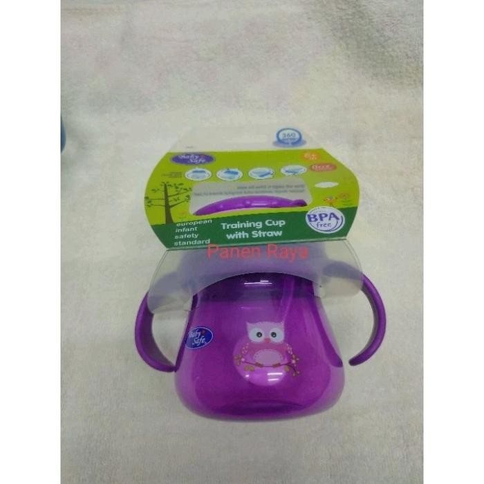 BABY SAFE JP019 BOTOL MINUM SEDOTAN DENGAN PEMBERAT BOTOL MINUM ANAK ACCESSORIES