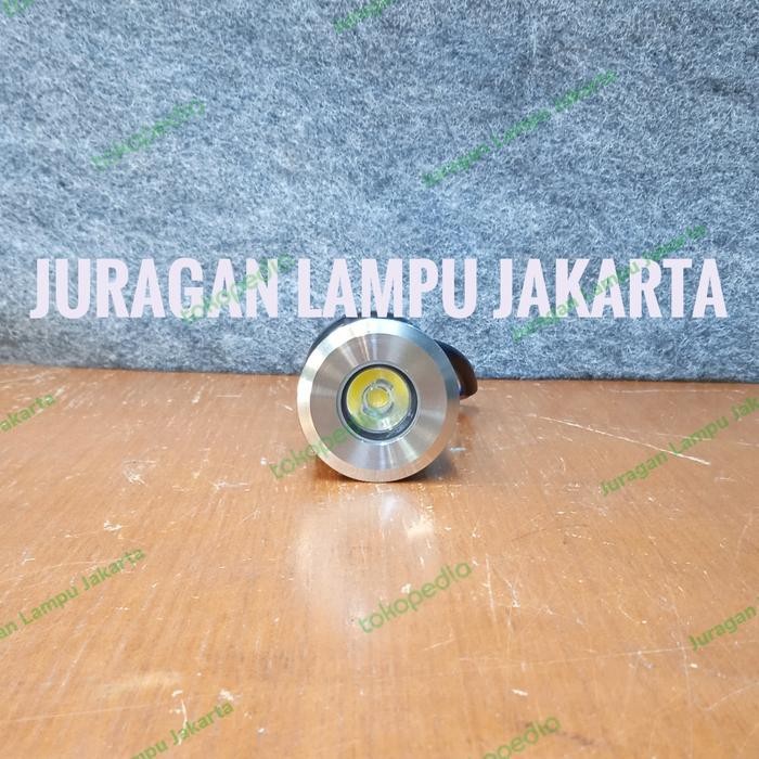 LAMPU LANTAI 1 WATT DC 24V LED SOROT LANTAI 1W DC 24 VOLT TANAM LANTAI