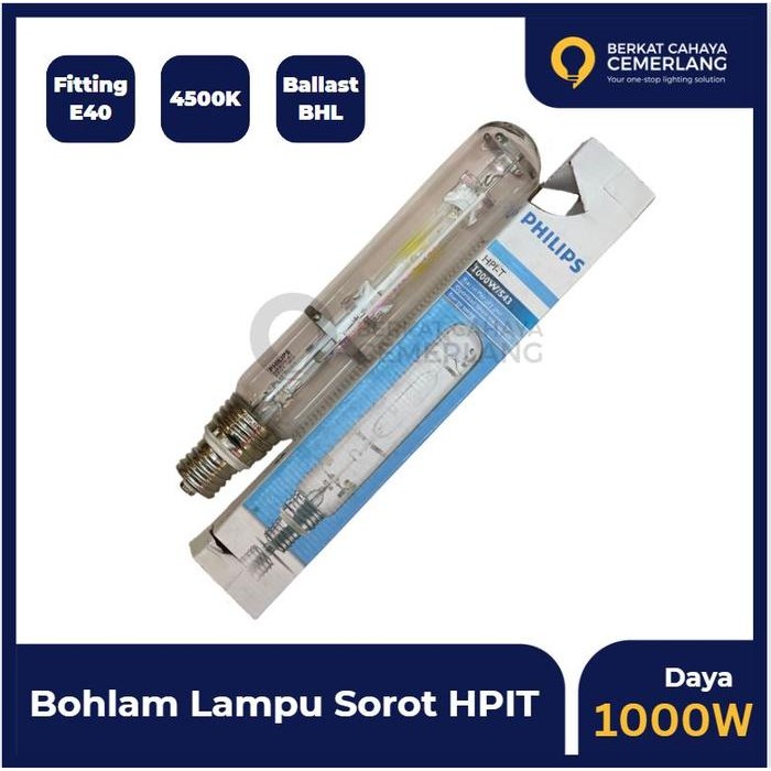 LAMPU HPIT 1000W PHILIPS