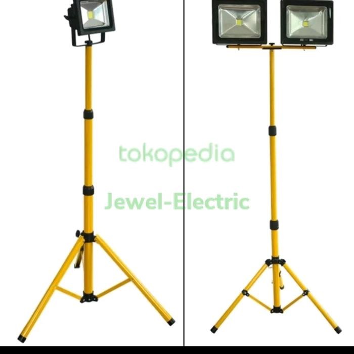 TRIPOD LAMPU SOROT LED TIANG LAMPU TRIPOD LAMPU FLOODLIGHT STAND LAMPU