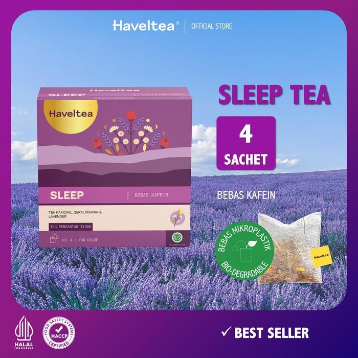 

Haveltea Sleep 4 Tea Bags Teh Bunga Chamomile Tea Pengantar Tidur