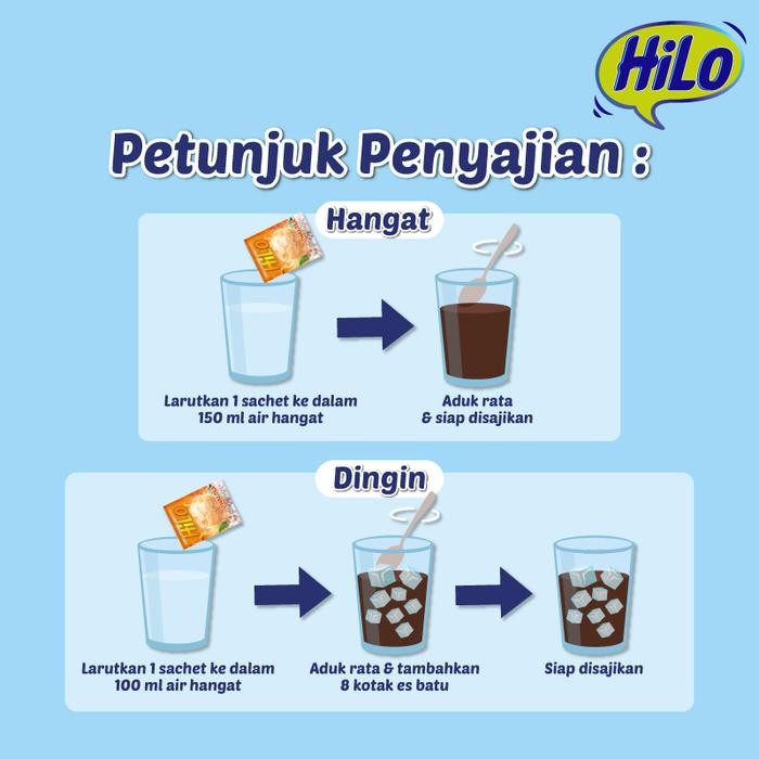 

Twin Pack - Hilo Teh Tarik 10 Sachet - Teh Tarik Tinggi Kalsium