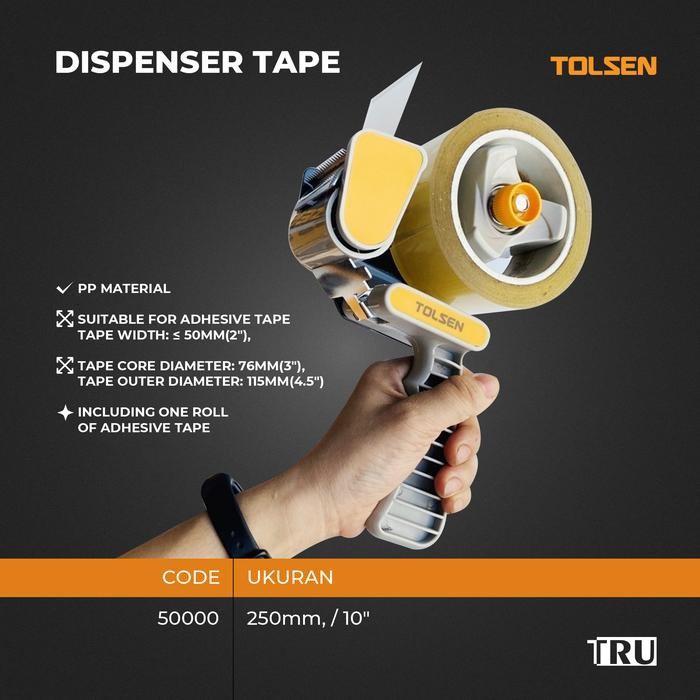 

PROMO! Tape Cutter / Tape Dispenser / Pemotong Pita Perekat Tolsen