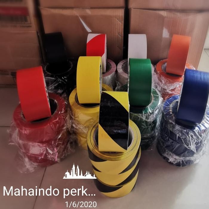 

Lakban lantai/Floor marking tape/Police line/Garis tanda lantai