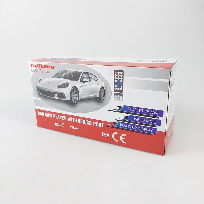 Taffware Head Unit Mobil Bluetooth Usb Remote Single Din Wuling Avanza