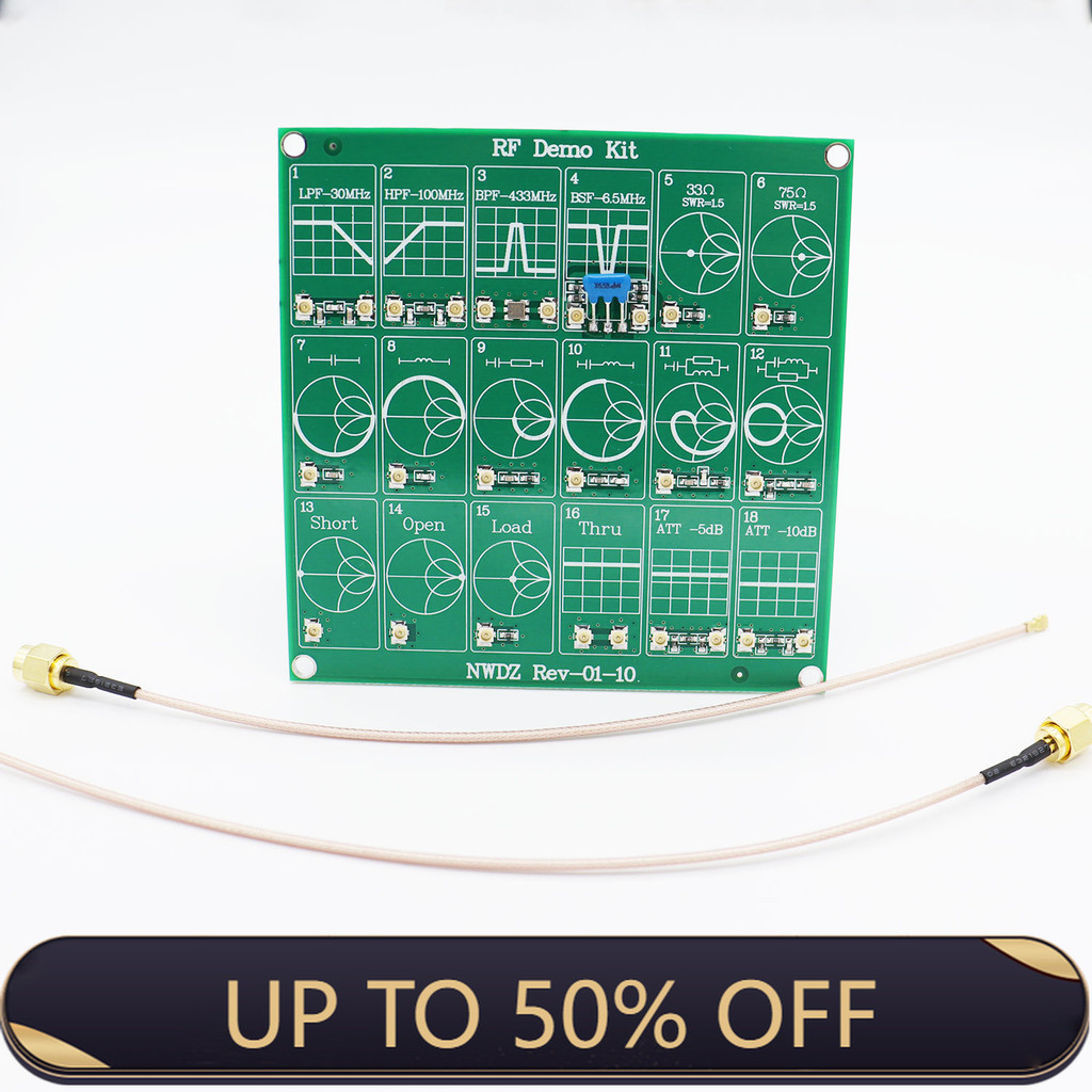 Frequency Test Board RF Demo Kit NanoVNA RF Tester Board Filter Attenuator for Nano VNA-F Nano VNA-H