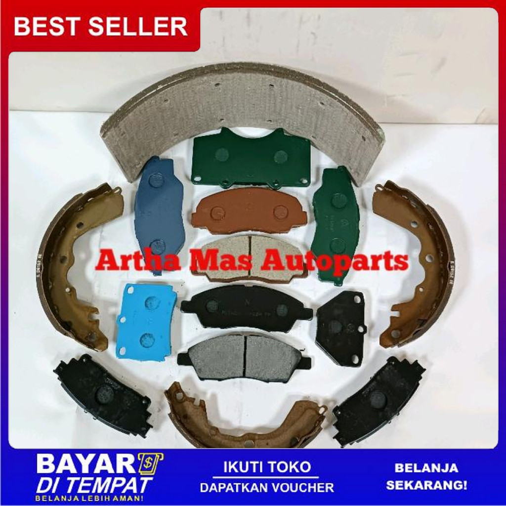 FREE ONGKIR KAMPAS REM BELAKANG PANTHER BRAKE SHOE PANTHER RODA TROMOL BISA COD