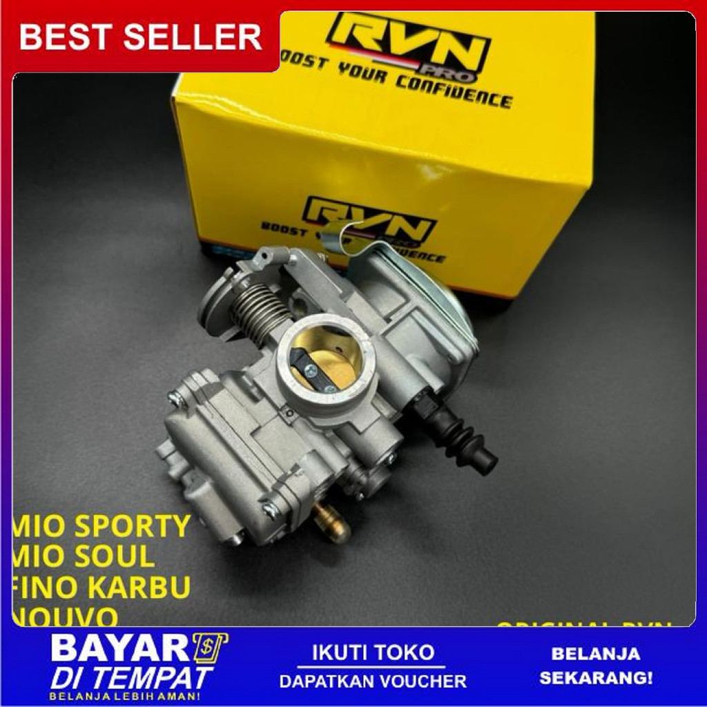 FREE ONGKIR KARBURATOR KARBU YAMAHA MIO SPORTY MIO SOUL NOUVO MIKUNI KEIHIN ORIGINAL RVN THAILAND
