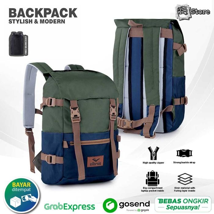 JTTOP" TAS RANSEL SEKOLAH COWOK SMP SMA DISTRO DAYPACK CASUAL TAS KERJA PRIA