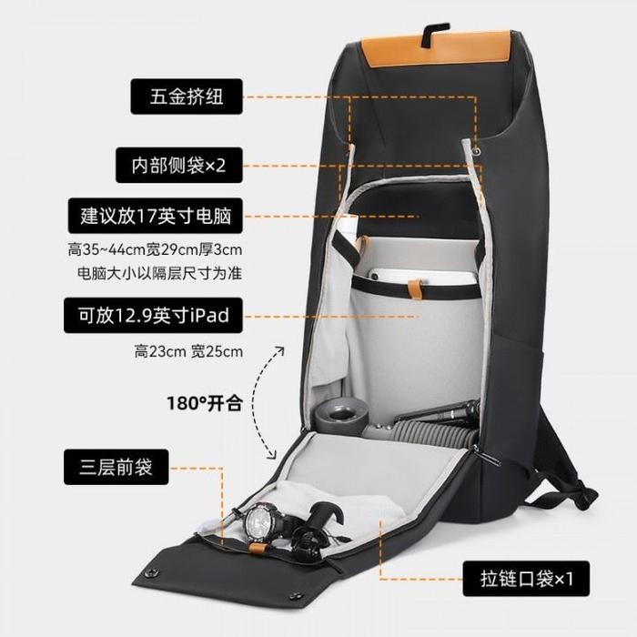 JTTOP" MARK RYDEN MR2975 SLIM BACKPACK BAG - TAS RANSEL LAPTOP ANTI AIR