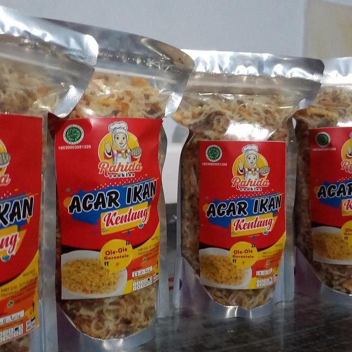 

acar ikan kentang khas gorontalo