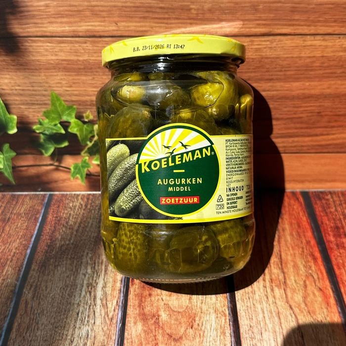 

Koeleman Pickled Gherkins / Acar Ketimun - 720ML [PREMIUM QUALITY]