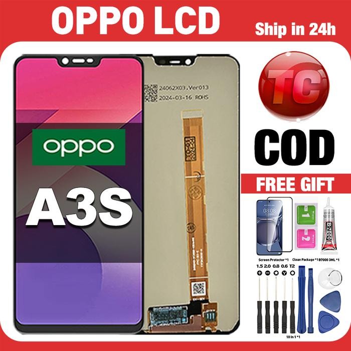ORIGINAL LCD OPPO A3S FULLSET ORI ASLI LAYAR HP TOUCHSCREEN SENTUH VERSI TINGGI COD