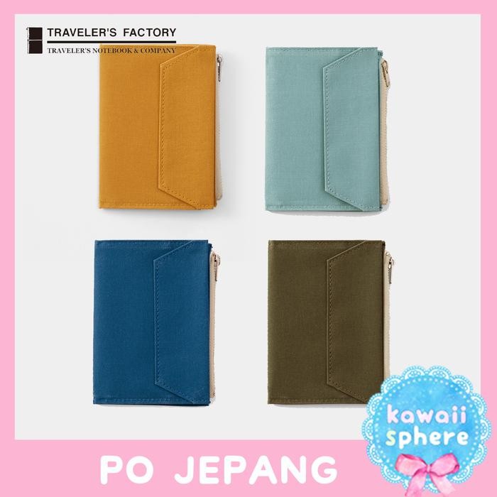 

Travelers Notebook Passport Size Papercloth Zipper Paper Cloth Insert