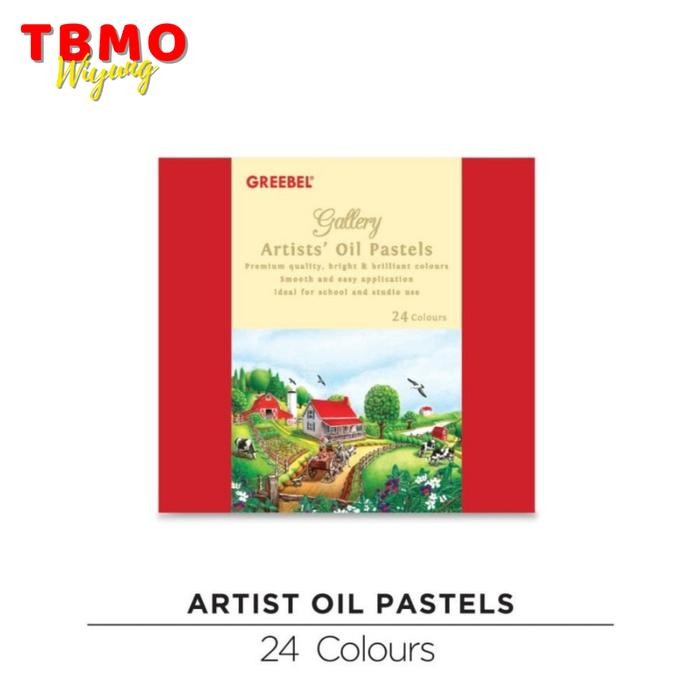 

TBMO 24 Warna Artist Oil Pastel Greebel 24 Warna 130624