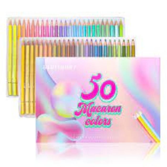 

Brutfuner Pencil Warna/ Oil base Artist Color Pencil Set 50clr macar