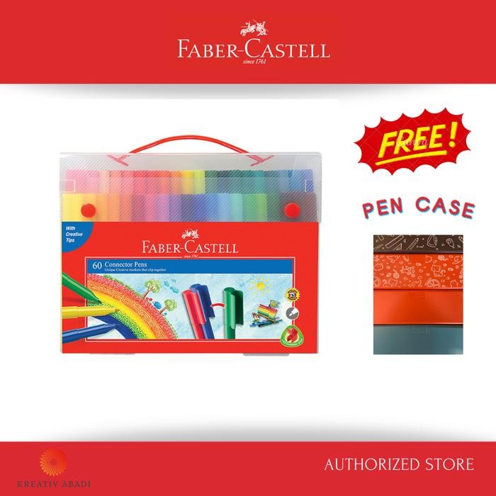 

Faber-Castell Connector Pen 60 colours