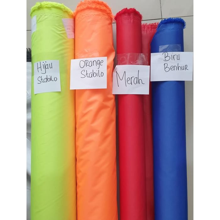 

PER ROLL KAIN PARASUT TAFFETA IMPORT WATERPROOF -KAIN PARASUT ANTI AIR KODE 66